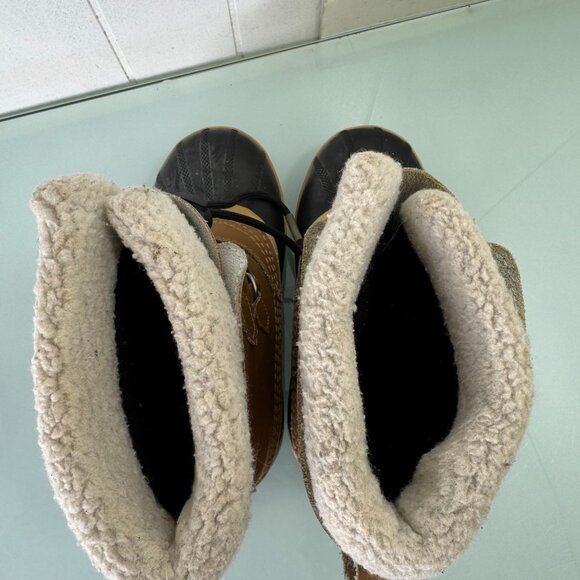 Sorel Waterproof Winter Snow Boots Youth Unisex Size 6 Yoot Pac Tan Brown Kids - Picture 10 of 10